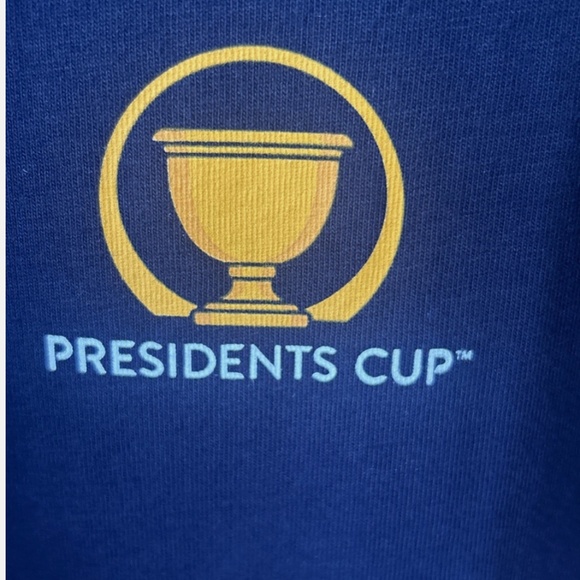Malbon x Presidents Cup Uncle Sam Buckets Tee Navy Blue - Picture 5 of 10